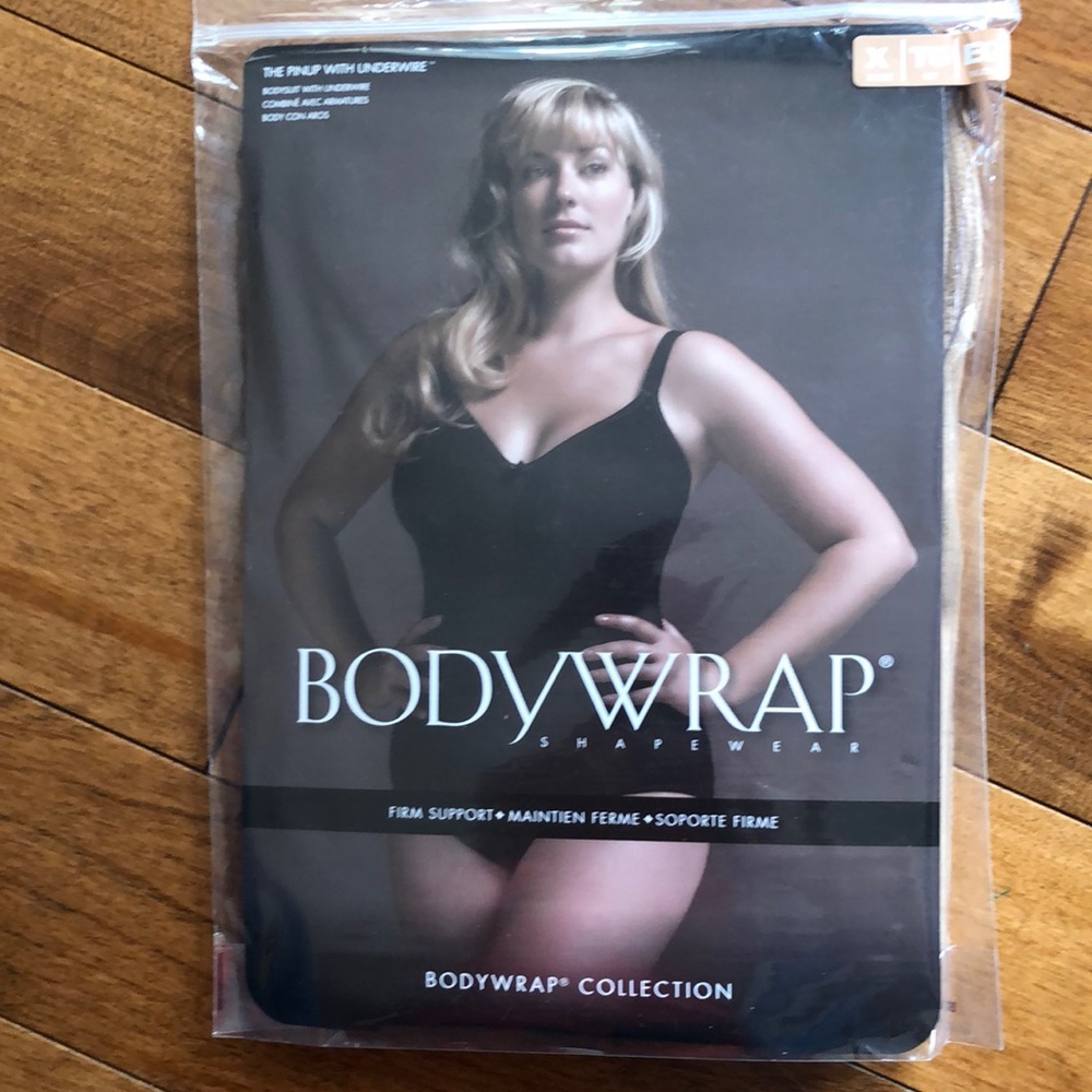 Body Wrap Pinup Bodysuit With Underwire sizes X-3X